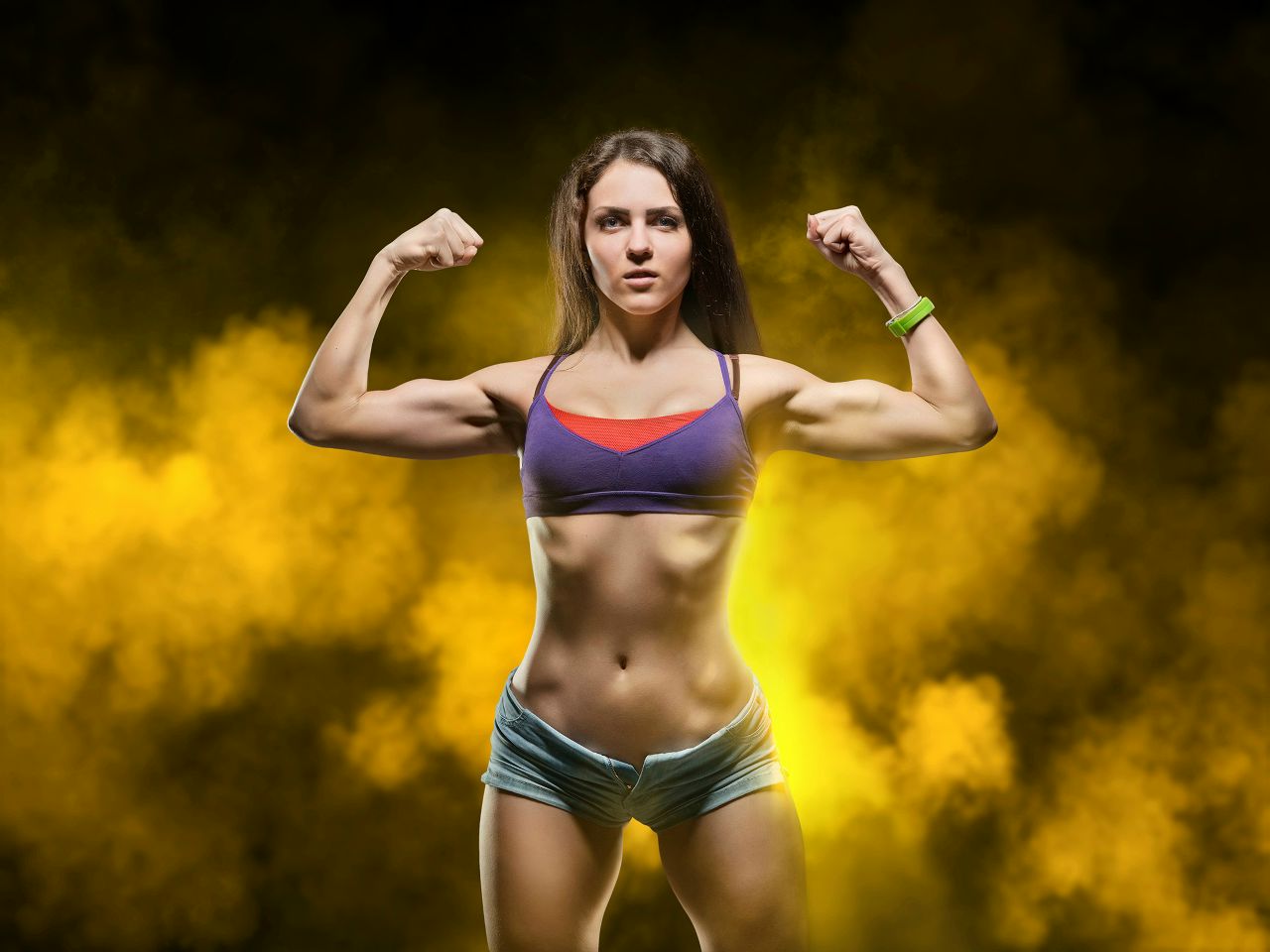 Athletic girls in Zaozhuang